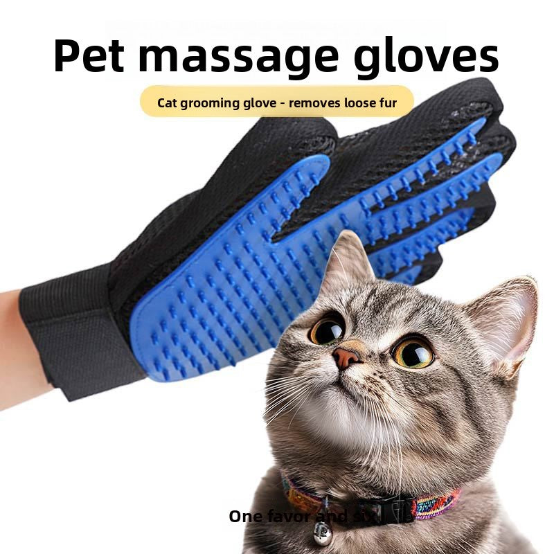 Pet Grooming and Massage Glove