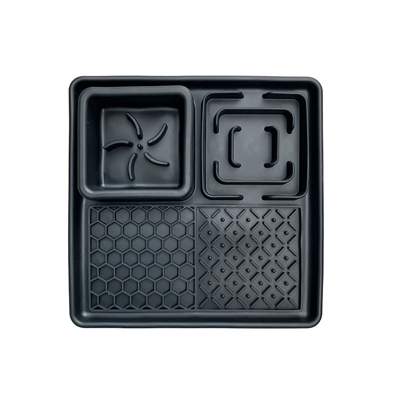 Silicone Pet Slow Feeder Bowl with Suction Base