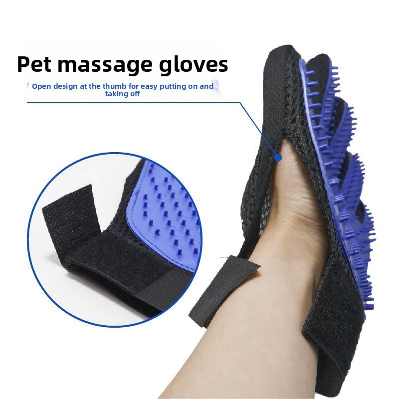 Pet Grooming and Massage Glove